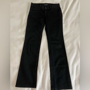 Banana Republic Straight Leg Black Jeans Size 0 Petite